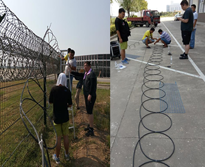 機場(chǎng)光纖周界安防監測系統